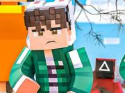 Spel Jigsaw Puzzle: Squid Game Minecraft online
