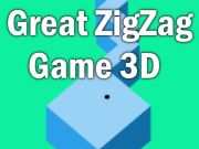 Spel Geweldige Zigzag Game 3D online