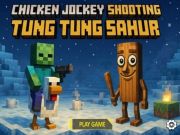 Spel Kip jockey schieten Tung Tung Sahur online