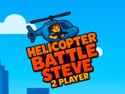 Spel Helikopter Battle Steve 2 Player online