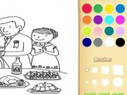 Spel Bruiloft kleurboek voor kinderen online