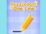 Spel Puzzledom: één lijn online