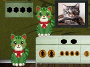 Spel Vind de nieuwsgierige freaky kat online