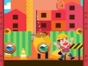 Spel Bouwwerker Bubble Shooter online