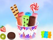 Spel DIY Ice Cream Roll Cone online
