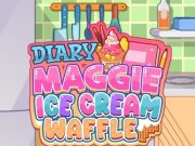 Spel Diary Maggie: Ice Cream Waffle online