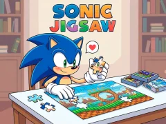 Spel Sonic Jigsaw online