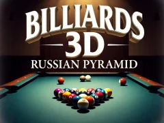 Spel Billiards 3D Russian Pyramid online