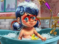 Spel Ladybug Baby Shower Care online