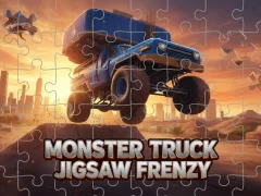 Spel Monster Truck Jigsaw Frenzy online