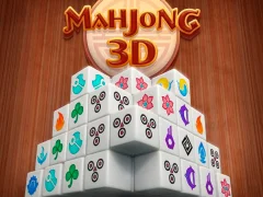 Spel Mahjong 3D online