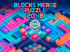 Spel Blocks Merge Puzzle 2048 online