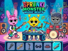 Spel Sprunki Monster Music Beats online