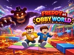 Spel Freddy at Obby World online