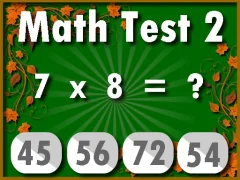 Spel Math Test 2 online