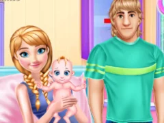 Spel Pregnant Anna and Baby Care online