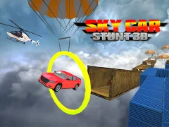 Spel Sky Car Stunt 3d online
