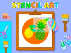 Spel Stencil Art online