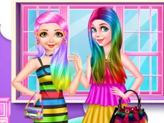 Spel Princess Rainbow Look online