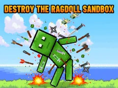 Spel Destroy the Ragdoll Sandbox online