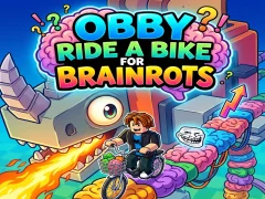 Spel Obby Ride a Bike For Brainrots online