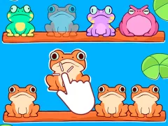 Spel Sorting frogs online