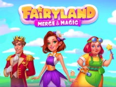 Spel Fairyland Merge & Magic online