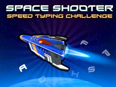 Spel Space Shooter: Speed Typing Challenge online