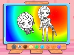 Spel Coloring Book: Kpop Rumi online