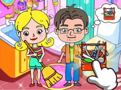 Spel Toka Boka Home Clean Up Design online