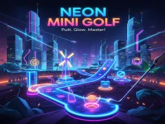 Spel Neon Mini Golf online