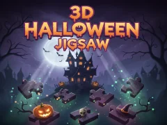 Spel 3D Halloween Jigsaw online