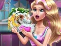 Spel Doll Dish Washing online