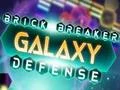 Spel Brick Breaker Galaxy Defense online
