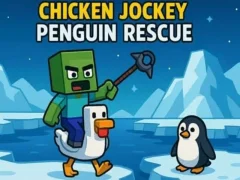 Spel Chicken Jockey: Penguin Rescue online