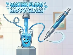 Spel Water Flow Happy Glass online