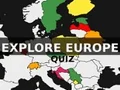 Spel Location of European Countries Quiz online