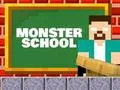 Spel Monster School: Roller Coaster & Parkour online