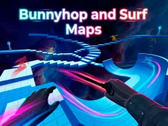 Spel Bunnyhop and Surf Maps online