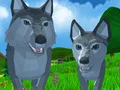 Spel Wolf simulator wild animals online