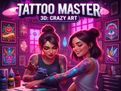 Spel Tattoo Master 3D: Crazy Art online