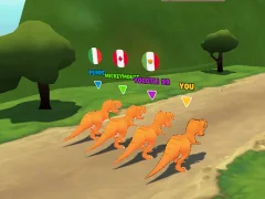 Spel Dinosaur Shifting Run online
