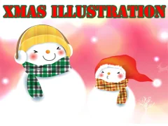 Spel Xmas Illustration online