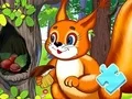 Spel Jigsaw Puzzle: Squirrel Hide Food online
