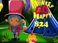 Spel Monkey Go Happy Stage 824 online