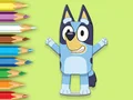 Spel Coloring Book: Happy Bluey online