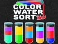 Spel Color Water Sort 3D online