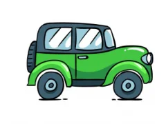 Spel Cartoon Cars Spot The Difference online