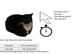 Spel Spinning Cat Clicker online