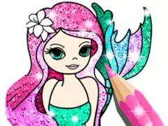 Spel Coloring Book: Little Mermaid online